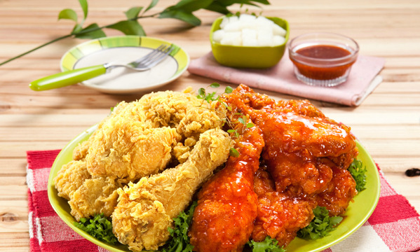 강릉 중앙시장 닭강정